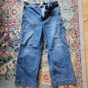 GAP size 35 (20) TALL Cropped Jeans